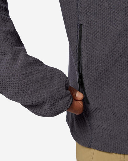 Men's Full Zip Performance Fleece Jacket Athletic Midlayer